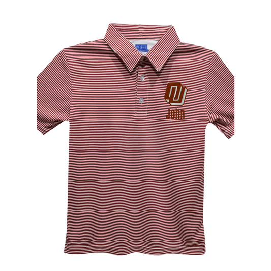 Gameday Striped Polo